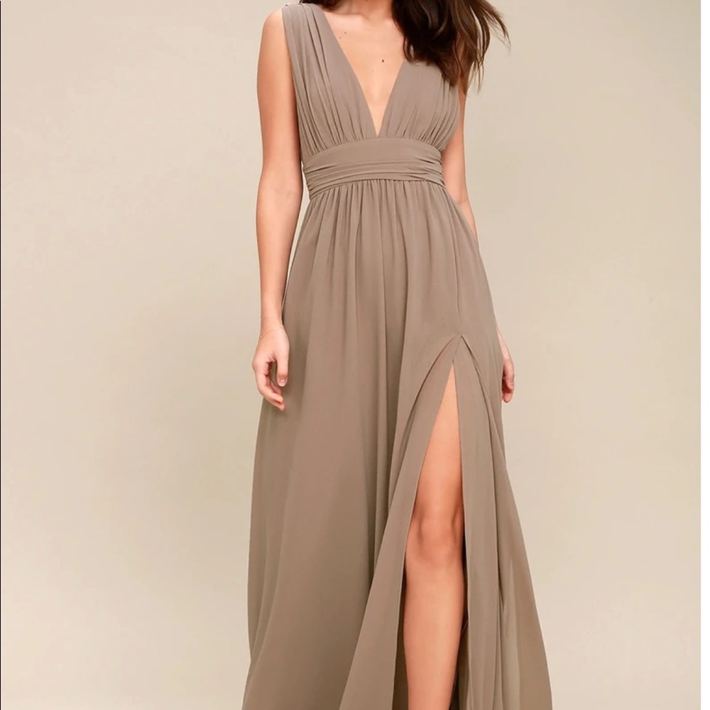 Lulus heavenly hues maxi dress